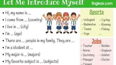 my self introduction